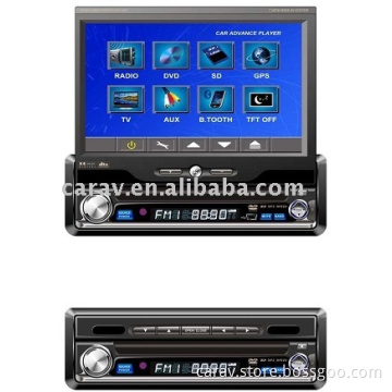7&quot; One Din Indash Car DVD Player with Detached Panel